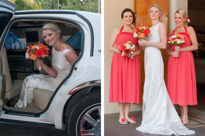 Bride and her maids- Weddings By Malissa Barbados