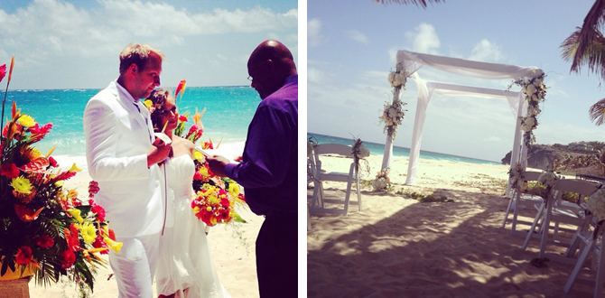 Ceremony Set up- Weddings By Malissa Barbados 