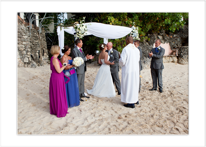Beach Ceremony By Weddings By Malissa Barbados