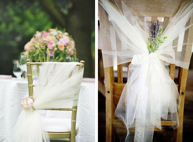 Different ways to tie chair sashes- Weddings By Malissa Barbados 
