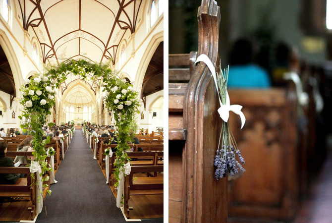 Church Ceremony Decor Ideas- Weddings By Malissa Barbados