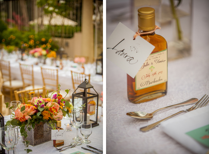 Table details -Weddings by Malissa Barbados 