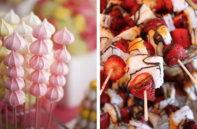 Food on a Stick for your wedding