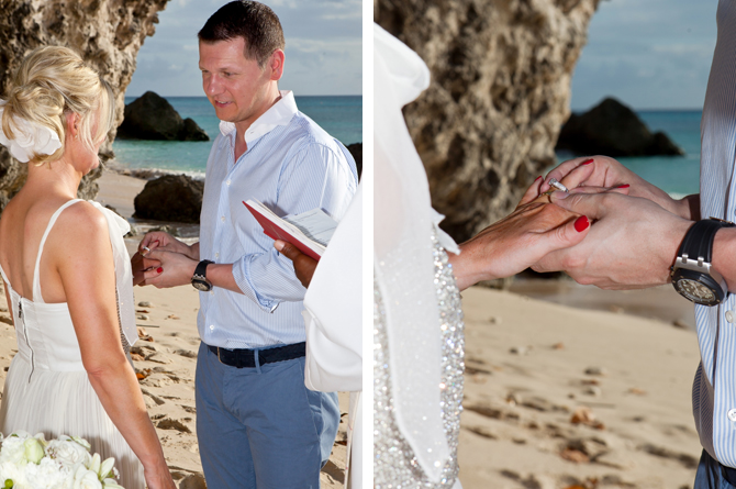 Exchanging of rings- vow renewal